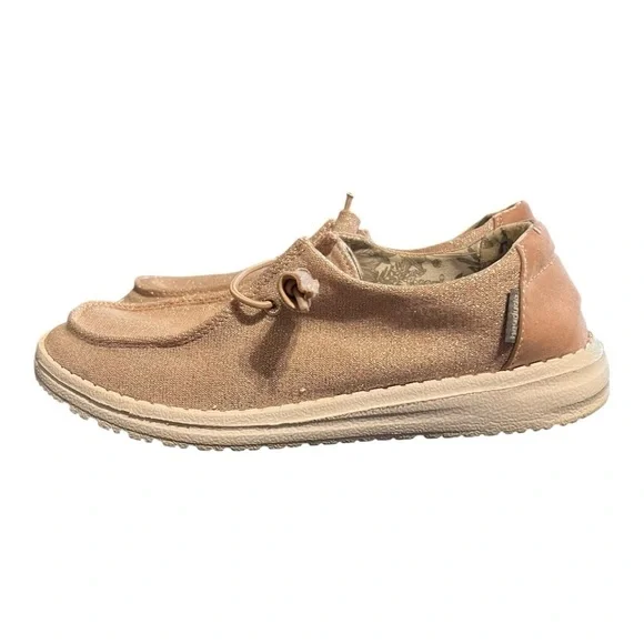 Hey Dude Wendy Stretch Sparkling Pink – Size 7 (EU 38) - Picture 3 of 8